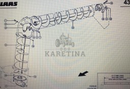 CLAAS LEXION ŻMIJKA/ŚLIMAK RURY ROZŁADOWCZEJ