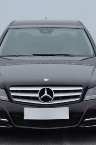 Mercedes-Benz Klasa C W204 , Salon Polska, Serwis ASO, Automat, Skóra, Navi, Xenon,-2