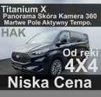 Ford T Tourneo Custom Titanium X 4x4 170KM Kamera 360 Panorama Skóra Hak Od