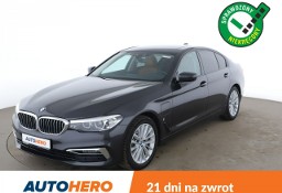 BMW SERIA 5 VII (F90) FV23 530e Automat LUXURY Tempomat Navi Grzane Sporty Skóra Kamera LE