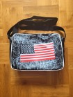 Torba na ramię czarna usa unisex