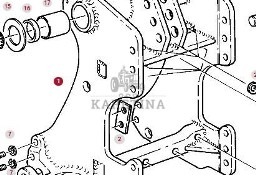 Fendt Favorit 514 Szyna Zaczepu Rama CZĘŚCI H514860030010