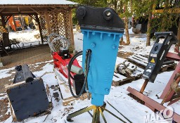 Młot hydrauliczny Krupp do koparki / Mocowanie sworzeń fi 45 mm