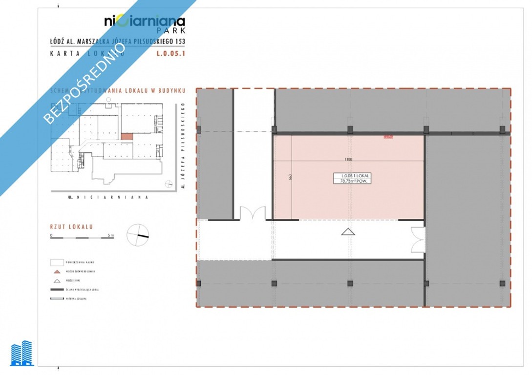 Lokal 80 m² do wynajęcia np. pod salon meblowy, salon z wyposażeniem wnętrz, itp - Widok 4
