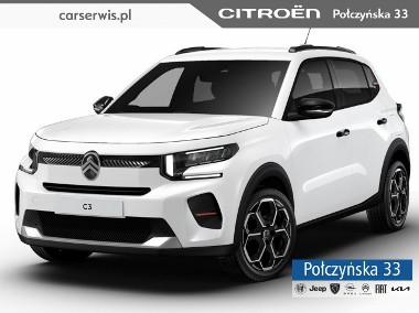 Citroen C3 III 1.2 Turbo 100 KM MT6 wersja Max | Polar White | Nowy model 2025-1