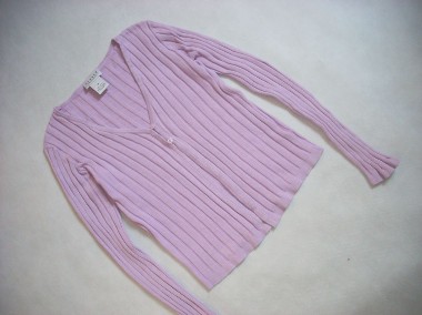 Hennes Sweterek Zapinany cotton 36 S-1