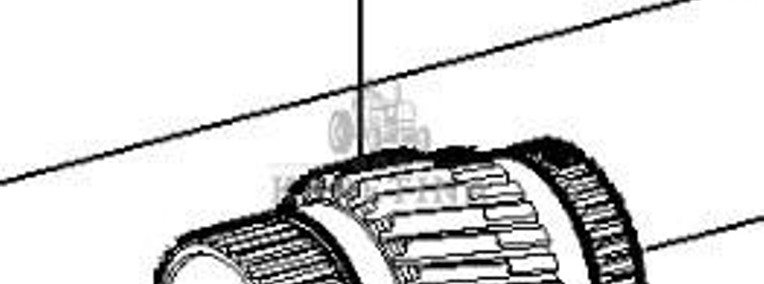Claas AXION 810 870 Koło Zębate Skrzyni Biegów CZĘŚCI 0011658230 00 1165 823 0-1