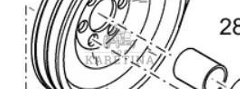 New Holland CR9080 Koło Pasowe Napędu Wytrząsacza CZĘŚCI 84074212-1