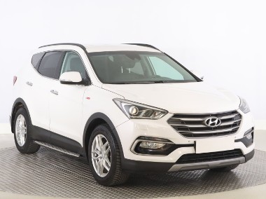 Hyundai Santa Fe III , Salon Polska, Serwis ASO, 184 KM, Automat, Skóra, Navi,-1