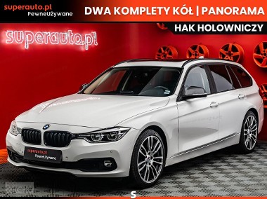 BMW SERIA 3 320d Sport Line 320d Sport Line 190KM | Panorama | Hak | Dwa komplet-1