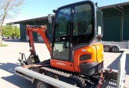 Koparki - Minikoparka - TOP MASZYNY BUDOWLANE - 2014 Kubota KX 018-4 z przyczepą