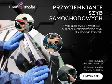 PRZYCIEMNANIE SZYB SAMOCHODOWYCH - Studio Reklamy Max4Media-1