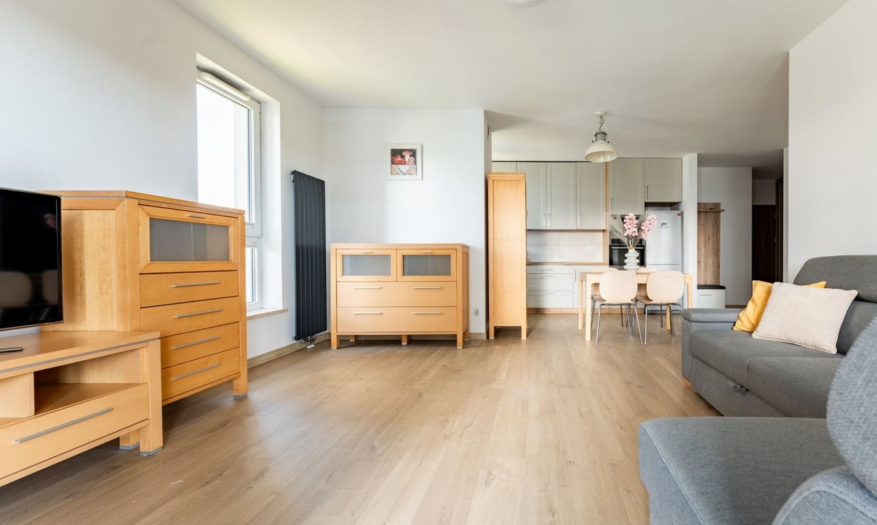 Słoneczny apartament | Bastion Wałowa | Balkon 8 m² | Garaż - Widok 3