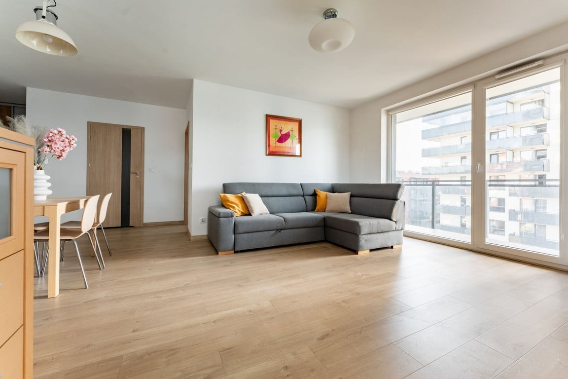 Słoneczny apartament | Bastion Wałowa | Balkon 8 m² | Garaż - Widok 4