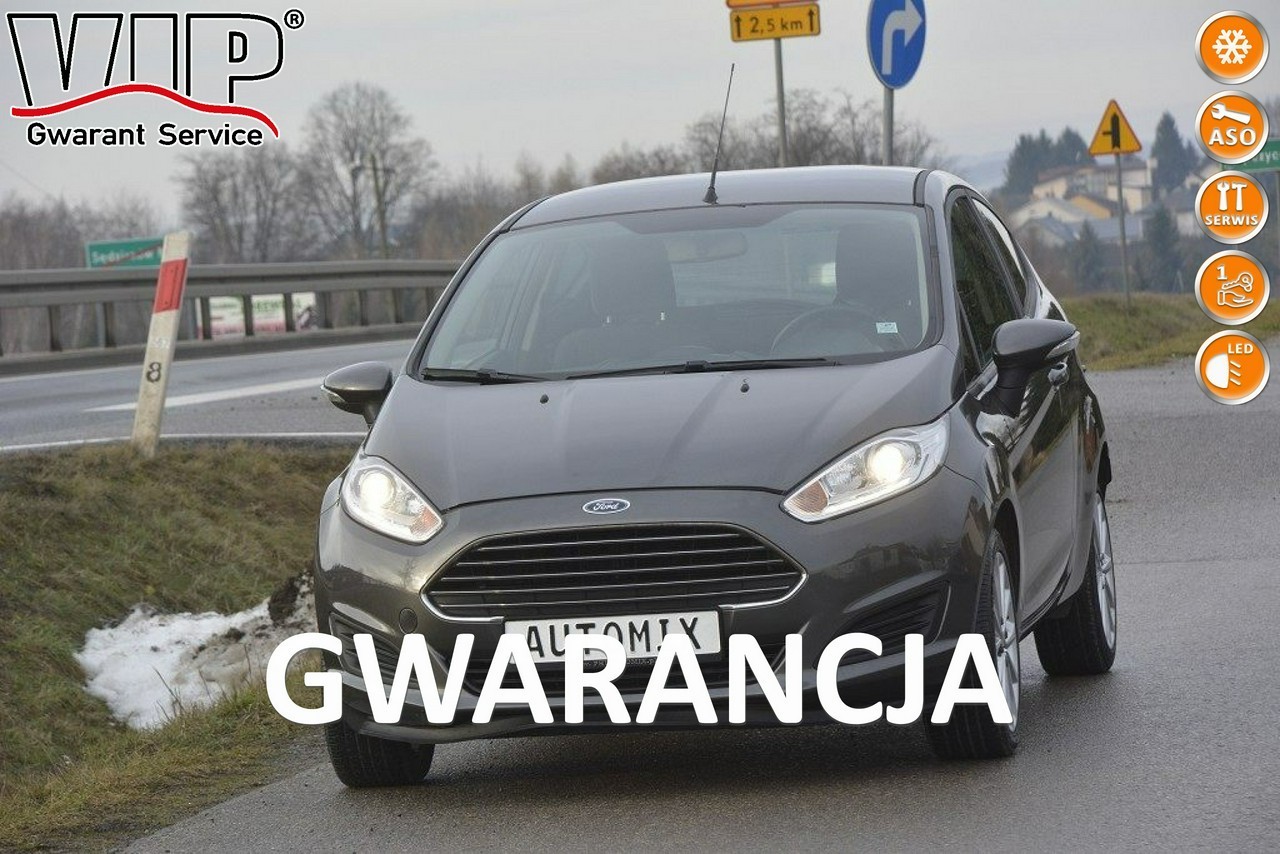 Ford Fiesta VIII 1.0EcoBoost doinwestowany gwarancja przebiegu klimatyzacja