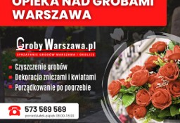 Sprzątanie grobów Cmentarz Północny Warszawa, Wólka Węglowa, opieka nad grobami