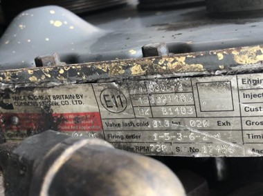 CUMMINS-silnik P215 20-na części bądż w całości-1