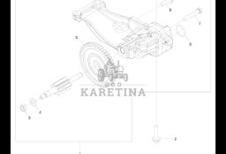 RE543187 John Deere 8345R - Pompa olejowa