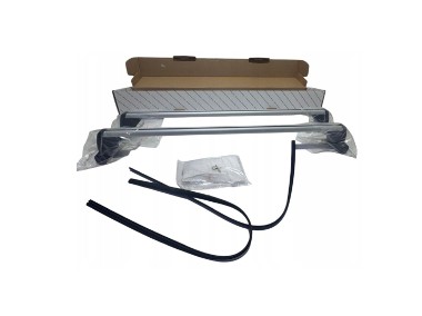 VW T5 T6 T6.1 BELKI BAGAZNIKA WERSJA DO AUTA Z SZYNAMI DACHU 7H0071126A KPL-1