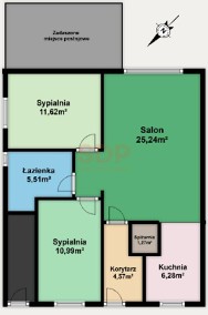 3 pokoje | 67m2 | ogródek | bliźniak| Radwanice-2