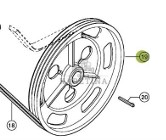 Claas Lexion 570 Koło Pasowe Bębna Młócącego 0006448810 00 0644 881 0