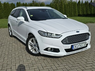 Ford Mondeo VIII 2.0tdci Navigacja.Ledy.Xenony.Tempomat.Podg.Fot.Serwis.Kamera Cofani-1