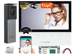 Wideodomofon WIFI VIDOS X zestaw kamera S12D / monitor M13-XT - wifi TUYA