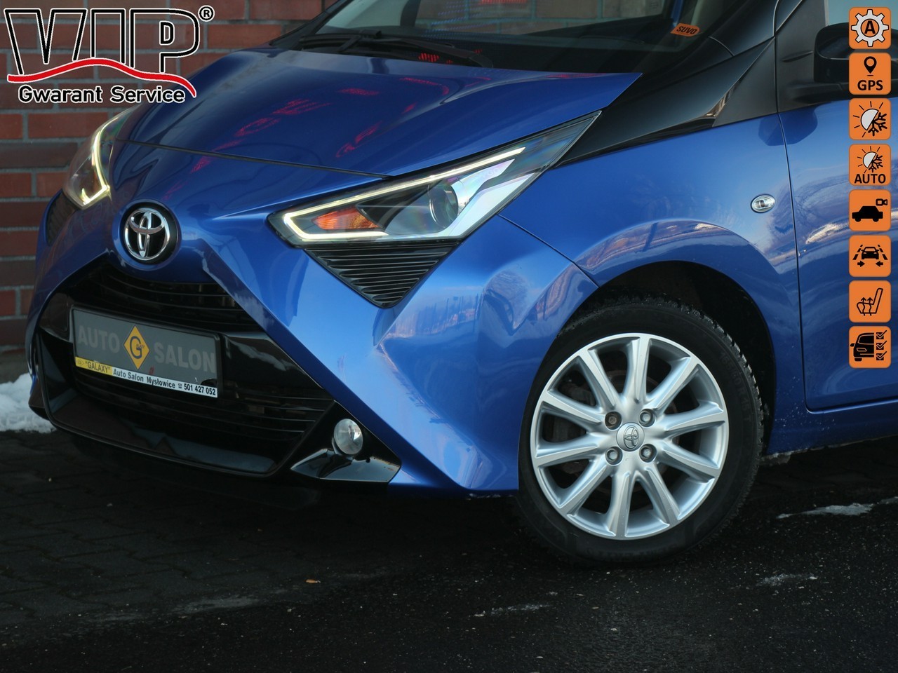 Toyota Aygo II Automat*Navi*Radar*AsysToru*Klimatr*Kamera*Led*Alu*GrzFot*Gwar VGS!!