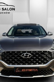 Hyundai Santa Fe III FUL LED panorama skóra kamery wentylacja parktronik 4x4 TOTALNY MAX-2