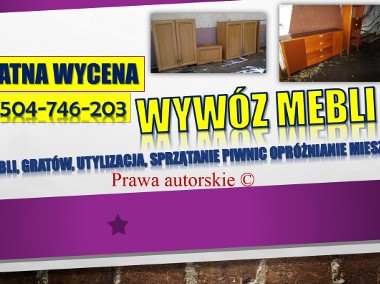 wywóz,utylizacja,odbiór,mebli,Wrocław,demntaz,opróżnianie,sprzątanie,mieszkania-1