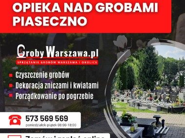 Sprzątanie grobów Piaseczno, opieka nad grobami-1