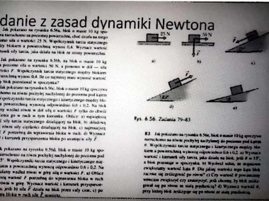"Zasady Dynamiki Newtona 2" - Zestaw 6 rozwiązań.-2