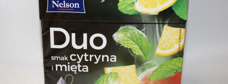 Herbata czarna Lord Nelson Duo cytryna i mięta 20 torebek miętowa cytrynowa-1