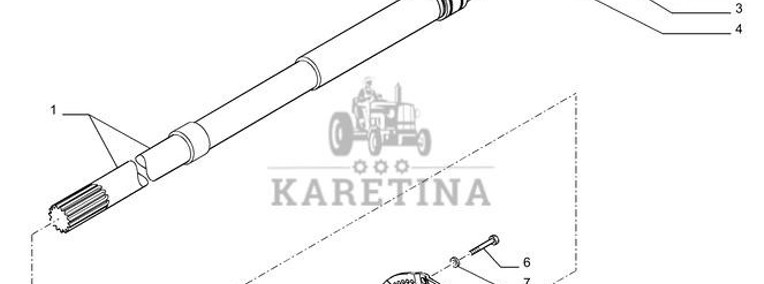 New Holland T6010 Sprzęgło tarczowe 327mm od 5196058-1