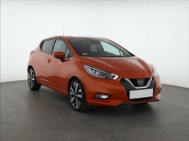 Nissan Micra IV , Salon Polska, Serwis ASO, Navi, Klimatronic, Tempomat,