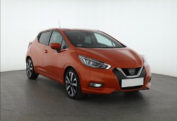 Nissan Micra IV , Salon Polska, Serwis ASO, Navi, Klimatronic, Tempomat,