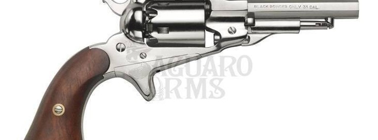 Rewolwer czarnoprochowy Remington Pocket Nikiel .31 (RPBN 31) Pietta-1