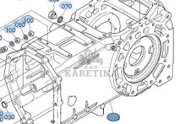 KUBOTA M9540 Obudowa Skrzyni Biegów CZĘŚCI 3C061-21316