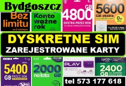 Online zdalna REJESTRACJA KARTY SIM startery prepaid telefoniczne Bydgoszcz