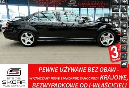 Mercedes-Benz Klasa S W221 LONG 5,5 V8 387KM 1Wł BEZWYP Serwis Airmatic MASAŻE Night View Assis