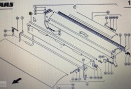 CLAAS 00 0734 379 0/Claas Lexion wałek podajnika zbożowego - 580 560-540 460-440 770-760 670-640