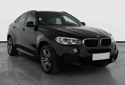 BMW X6 F16 , Salon Polska, Serwis ASO, 259 KM, Automat, Skóra, Navi,