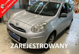 Nissan Micra IV Benzyna, klimatyzacja, dotykowa nawigacja, bardzo zadbana, zarej.