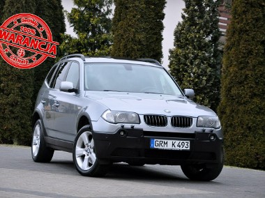 BMW X3 I (E83) 3.0d(218KM)*xDrive*Xenon*Navi*Panorama*Skóry*Reling*2xParkt*Alu18"AS-1