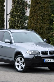 BMW X3 I (E83) 3.0d(218KM)*xDrive*Xenon*Navi*Panorama*Skóry*Reling*2xParkt*Alu18"AS-2