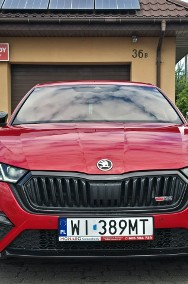 Skoda Octavia IV RS +Pakiety 2.0 TSI 245KM DSG Salon Polska Gwarancja do 3 lat!-2