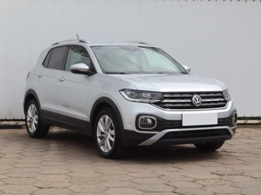 Volkswagen T-Cross , Salon Polska, VAT 23%, Skóra, Navi, Klimatronic, Tempomat,-1