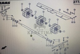 CLAAS 00 0736 552 2/Claas wałek drąźony/Claas Lexion 580 670-640 370-360