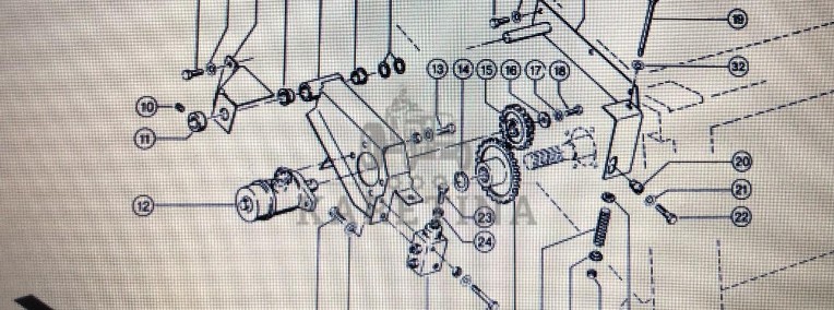 Koło Zębate Do Claas mega 370-360-1