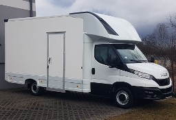 Iveco Daily KONTENER NISKOPODŁOGOWY 4,43x2,23x2,42 SKLEP BAR KONIOWÓZ AC KLIMA